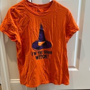 Orange Witch Hat  T-Shirt